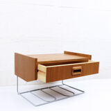 Hanging teak bedside table, 1960