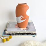 Scheurich Vase | Model 244-22 | West Germany Pottery 1980s