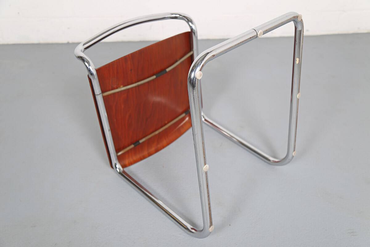 Mart Stam B37 Bremshey Bauhaus Stool 1960s
