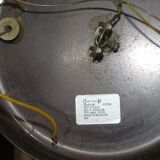 Modernist glass pendant light, 70s