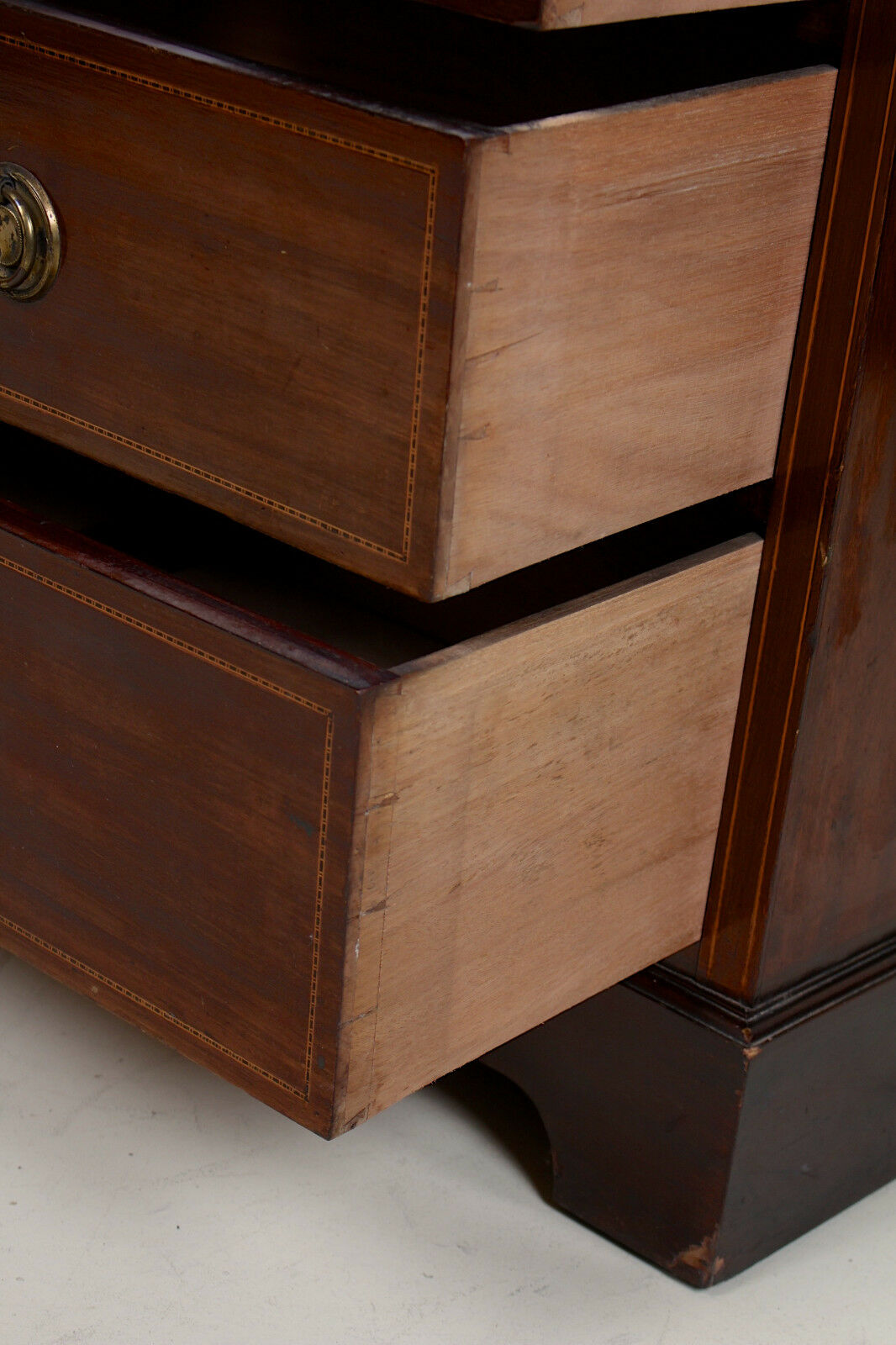 Hairdresser inlaid mahogany