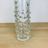 Vintage bubble glass vase