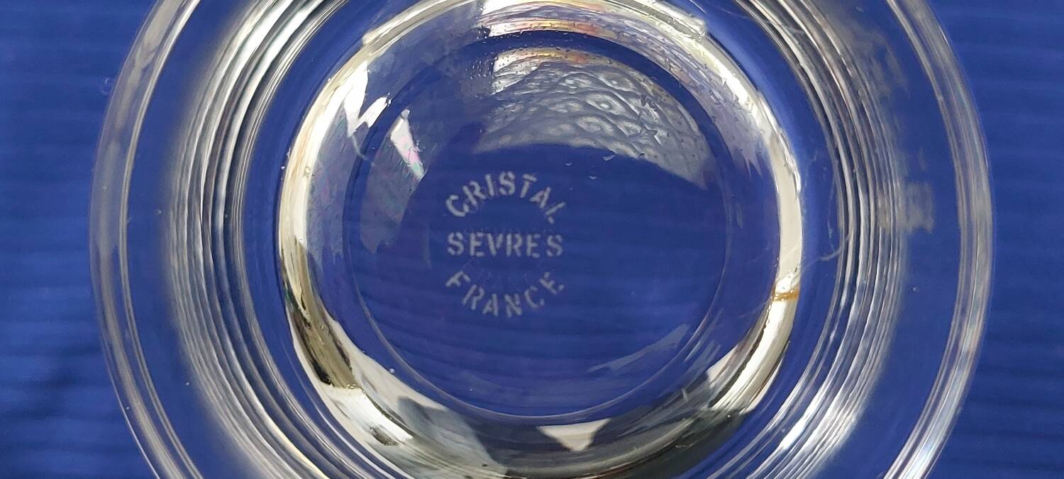 Verres à whisky cristal cristal de serves