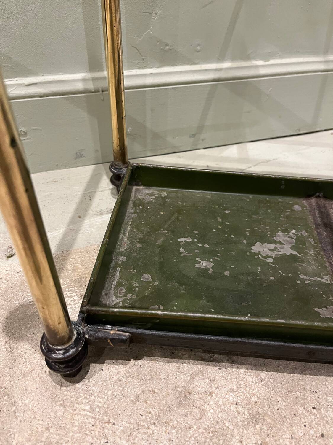 Brass umbrella stand 1930