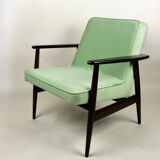 Chaise longue vintage vert clair GFM63 par J.Kedziorek, années 1970