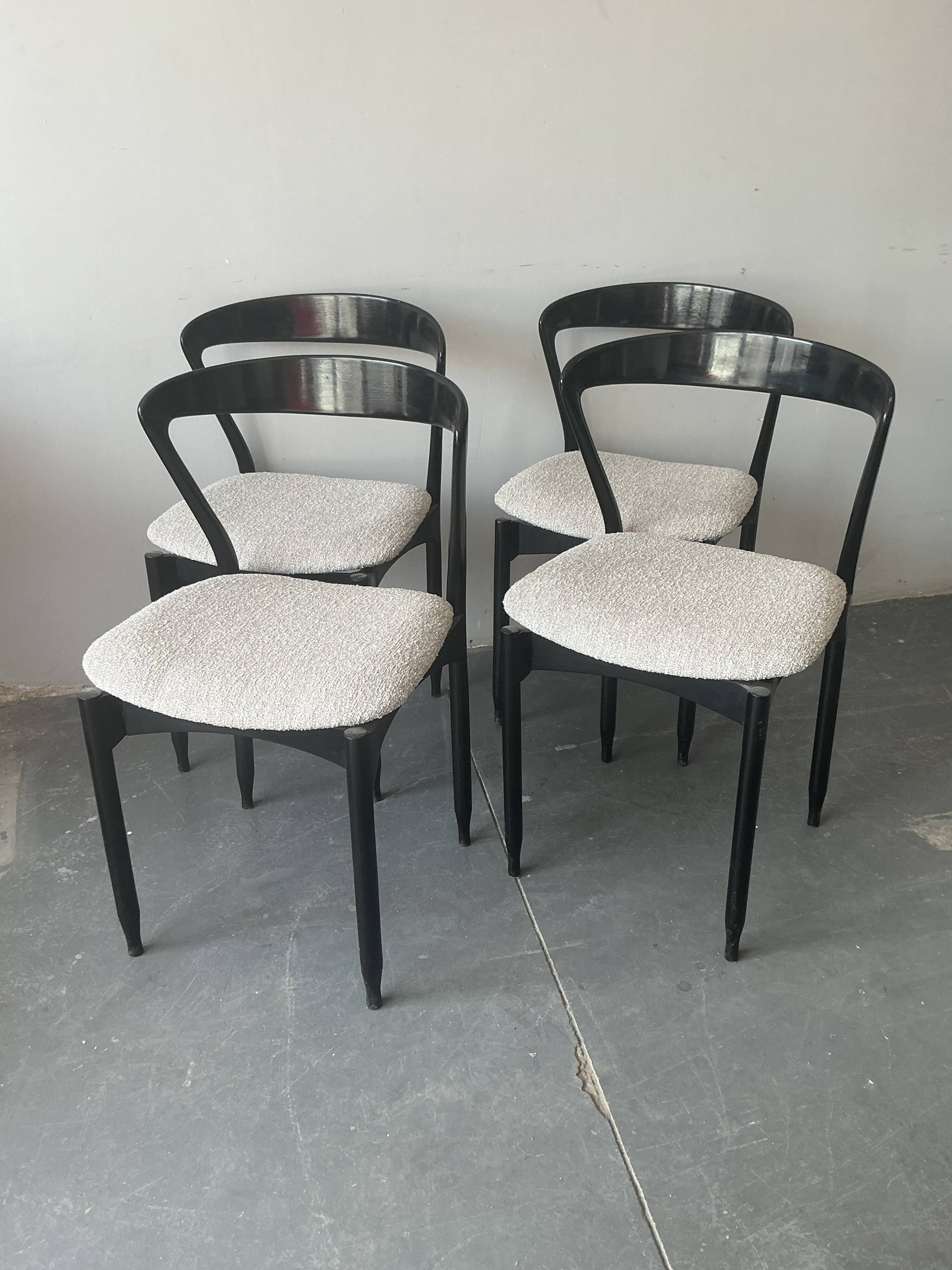 4 Chairs by Gigi Radice, 1956