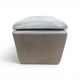 Leather Pouf / Footstool de Sede Switzerland / DS 50 / Vintage / 1970s