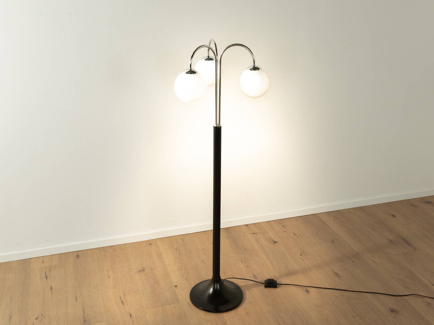 Elegant floor lamp, model harmony, ikea, 1970s