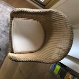 Rattan armchair
