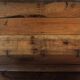 Wooden case with letters in black inck