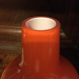 60'S vintage orange opaline lamp