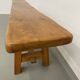 Solid elm bench 2m