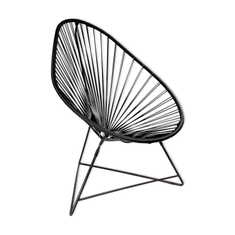 Armchair acapulco original black brand boqa