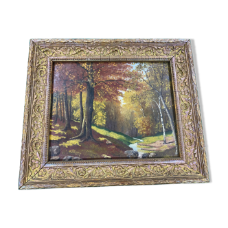 Tableau forêt