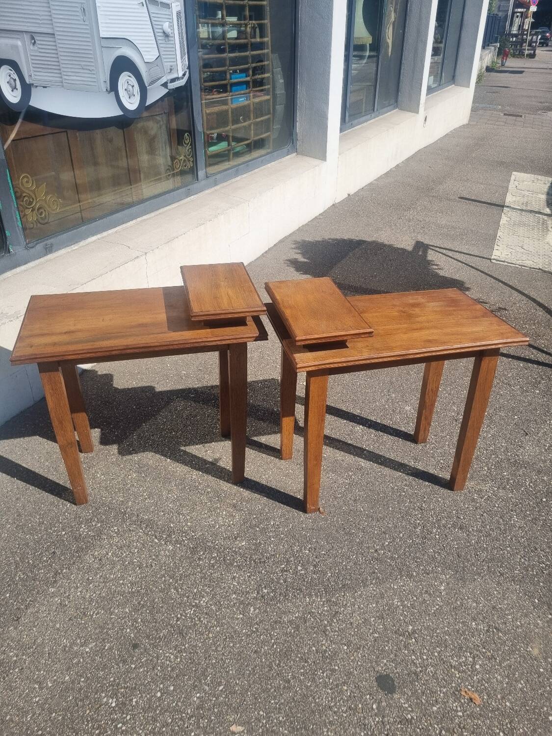 Pair of vintage side tables