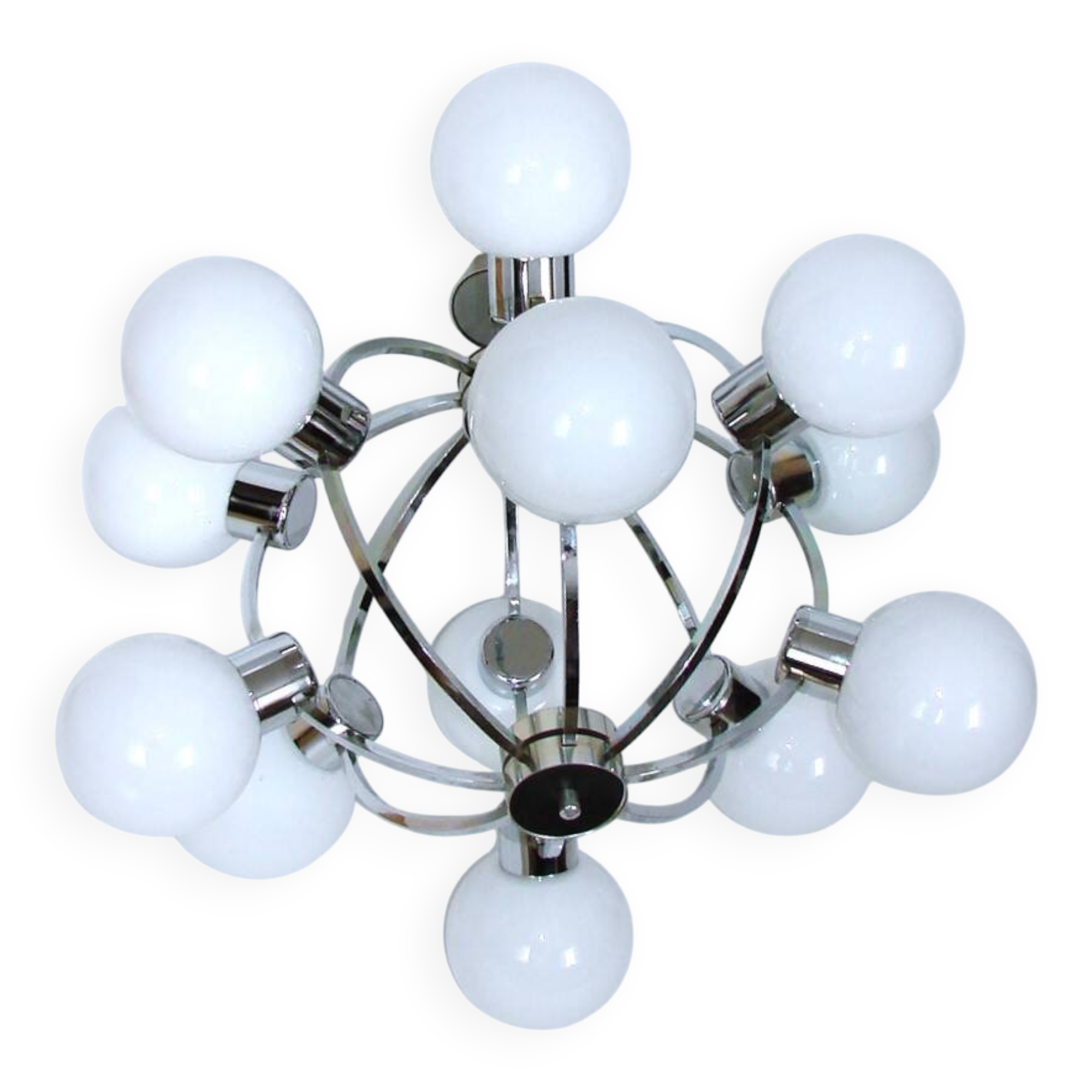 Space Age chandelier, 1970s.