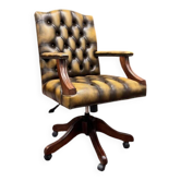Classic English Chesterfield Office Chair
