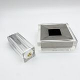 Smoking set "Fabio Manlio Ciocca" for Guzzini – Italy, 1970s