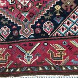 Carpet French drawings Shiraz dots knoated 120x200 cm