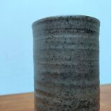 Vase de poterie de studio brutaliste allemand du milieu du siècle de Petra Töpferei, années 1960