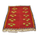 Vintage Handmade Angora Wool Rug sku 1670