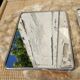 Miroir barbier vintage 29 x 22,5 cm