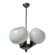 Art Deco glass chandelier, Poland, 1970s