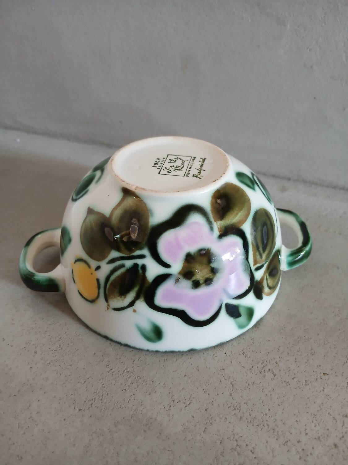 Small antique Boch bowl