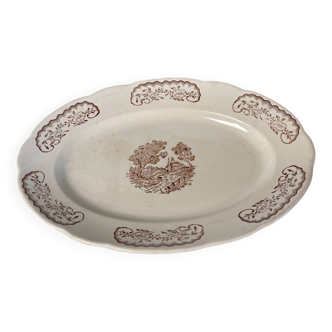 Antique serving dish