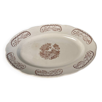 Antique serving dish