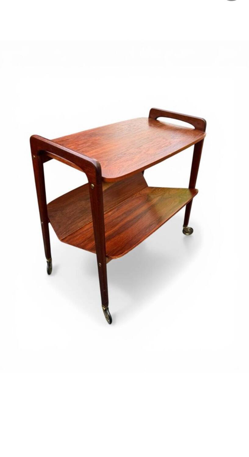 Bar / rolling trolley – Opal small furniture – Scandinavian design 1960