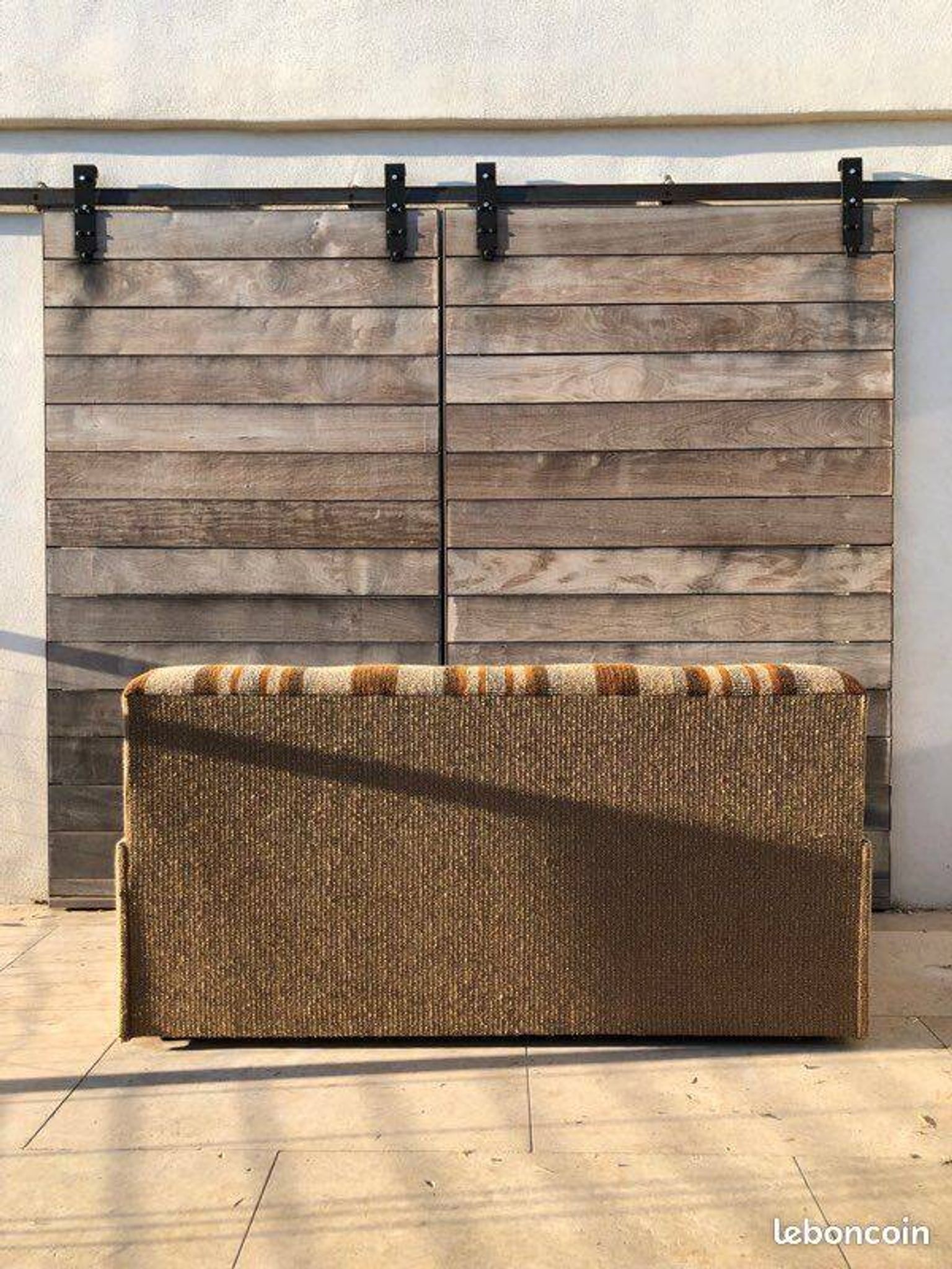 Striped Tweed Sofa