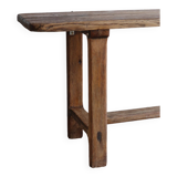 Old farm bench