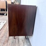 Vintage teak compass feet