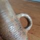 Pichet vase brutaliste signé en grès