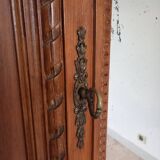 Old and large 3-door wardrobe