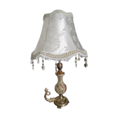 Vintage table lamp in onyx and brass – Made in Italy – Electricity