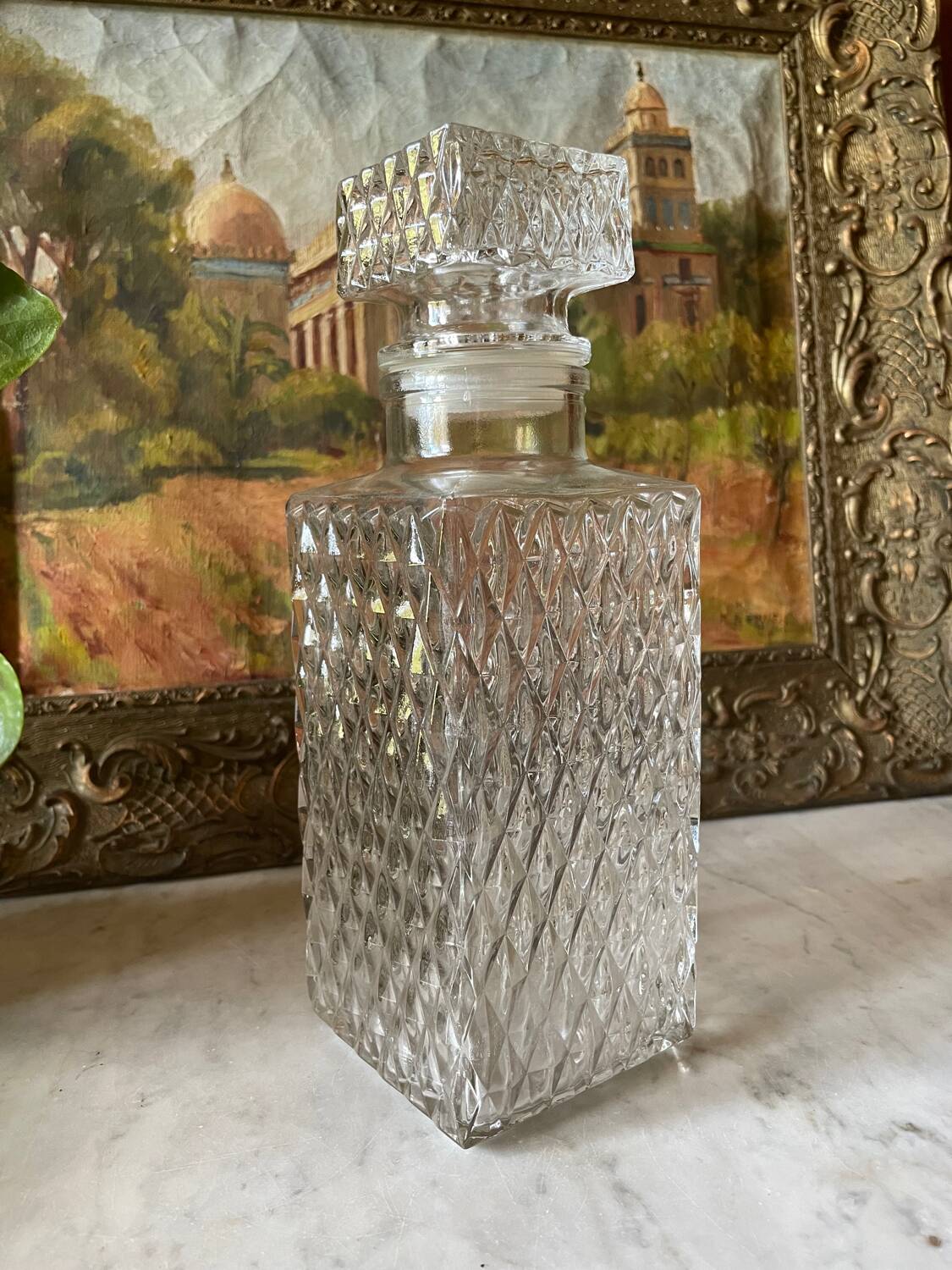 Carafe à whisky en verre