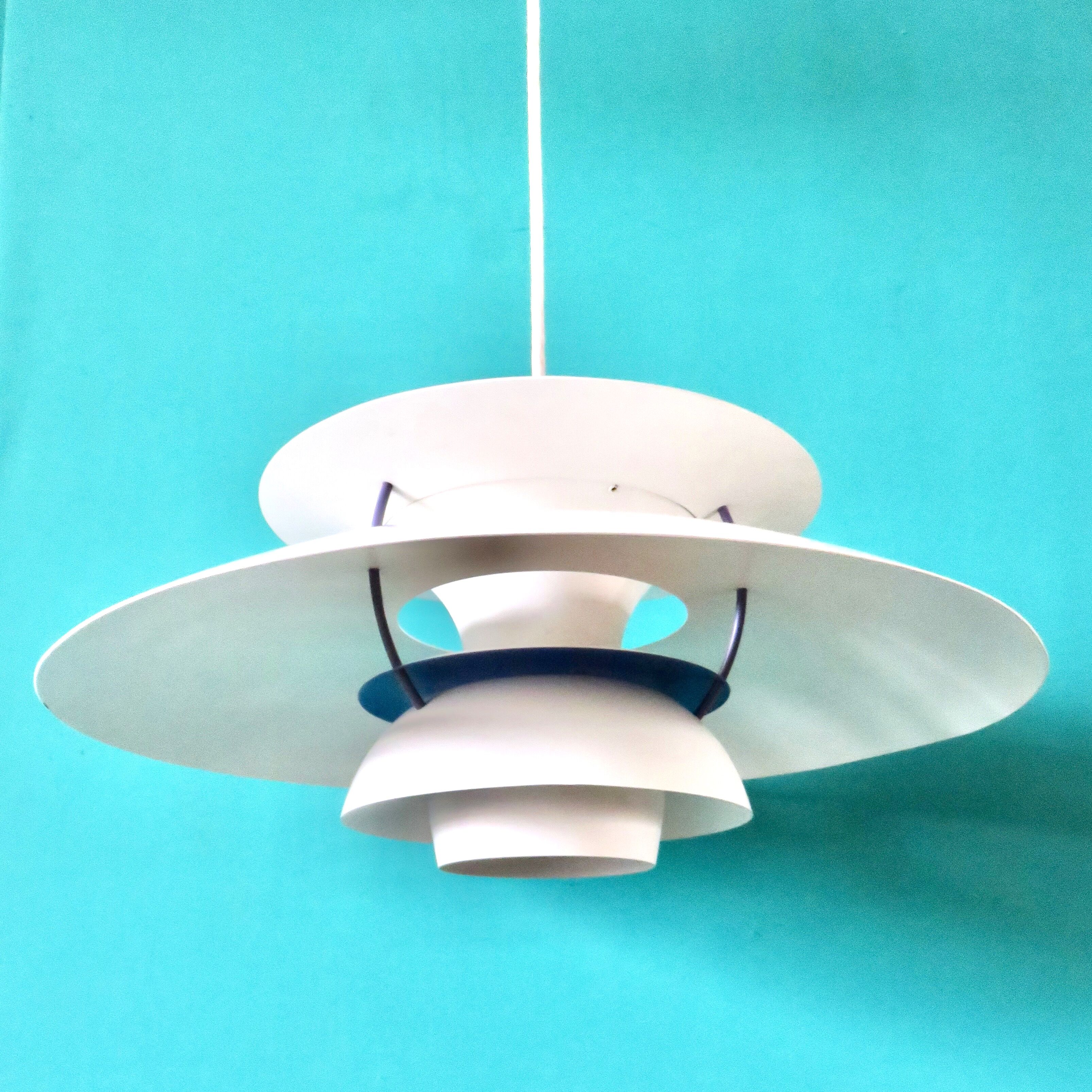 Great hanging "PH5" by Poul Henningsen for Louis Poulsen Denmark 1960