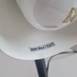 Black table lamp 1980