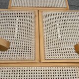 Set of 4 Cesca chairs model B64 with armrests Cesca Marcel breuer design