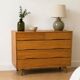 Scandinavian design chest of drawers in light teak – attributed to Arne Vodder – year