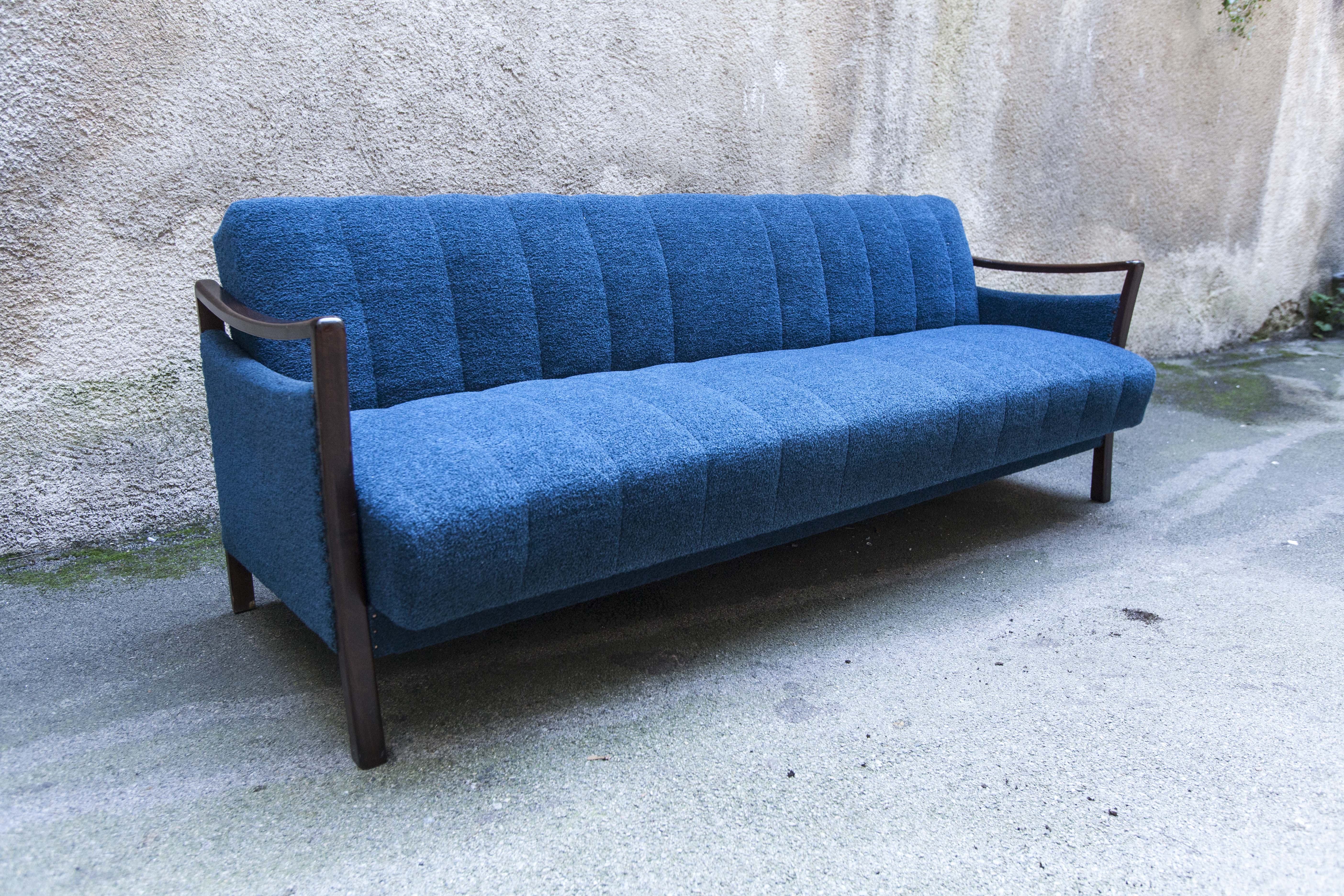 Sofa daybed 3 scandinavian blue
