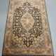 Tapis d'Orient "Cachemire" soie 150 X 100 cm