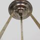 Art Nouveau ceiling-mounted basin pendant light from GV de Croismare, France, 1920s