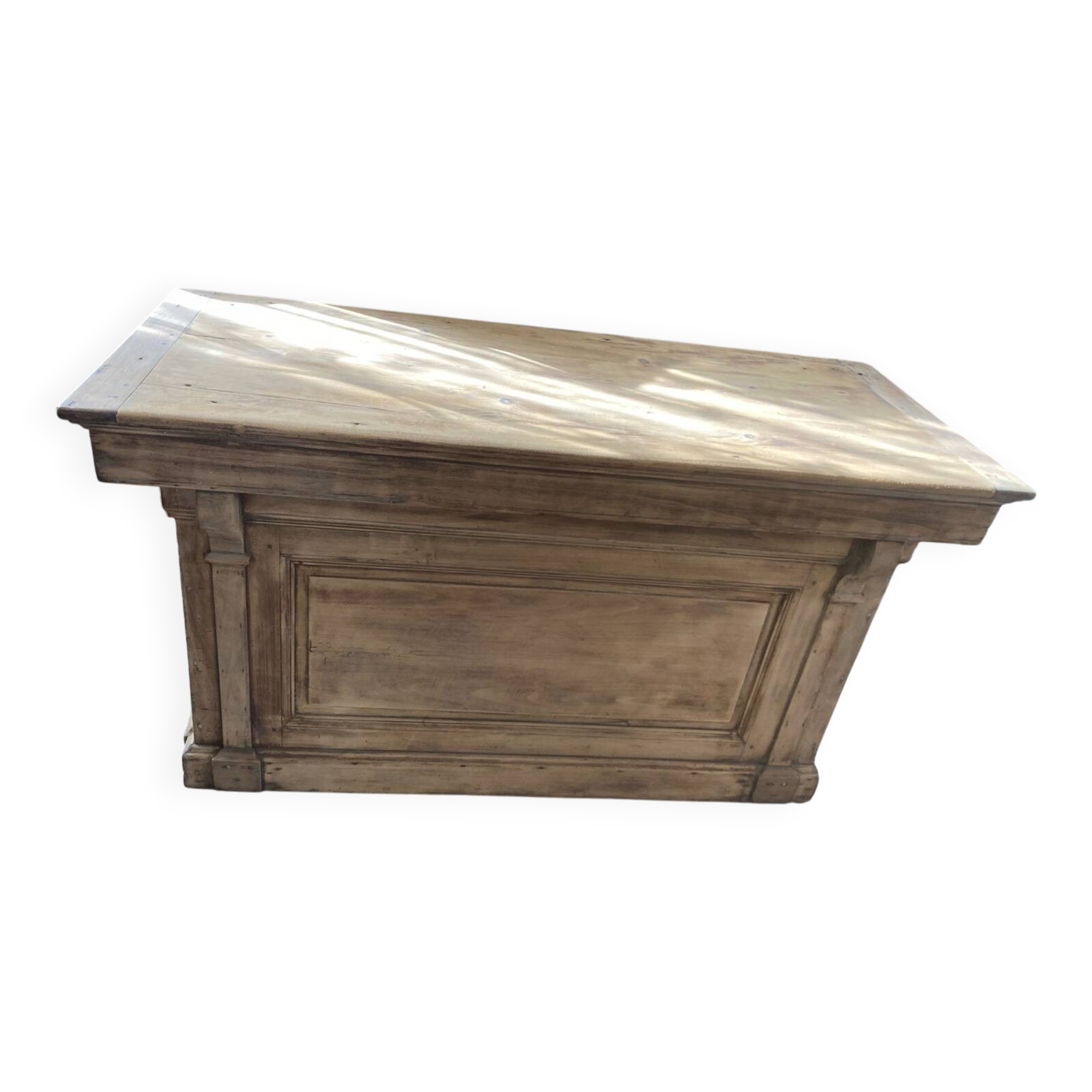 Restored antique trade counter