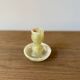 Vintage onyx candle holder from Italy, 1960s-1970s