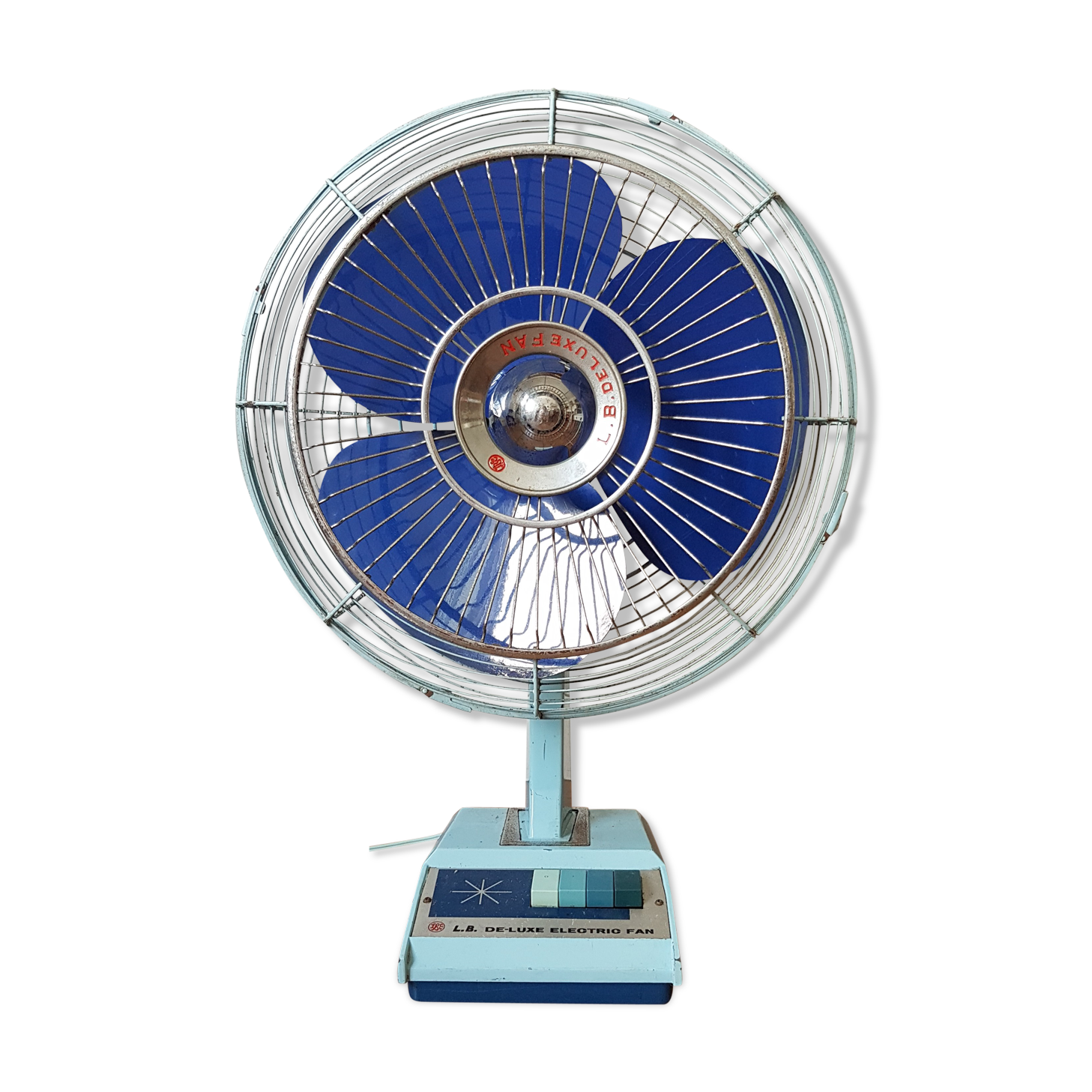 Ventilateur vintage industriel déco loft