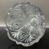 Vase / pressed glass