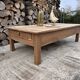 Table basse de ferme chêne massif